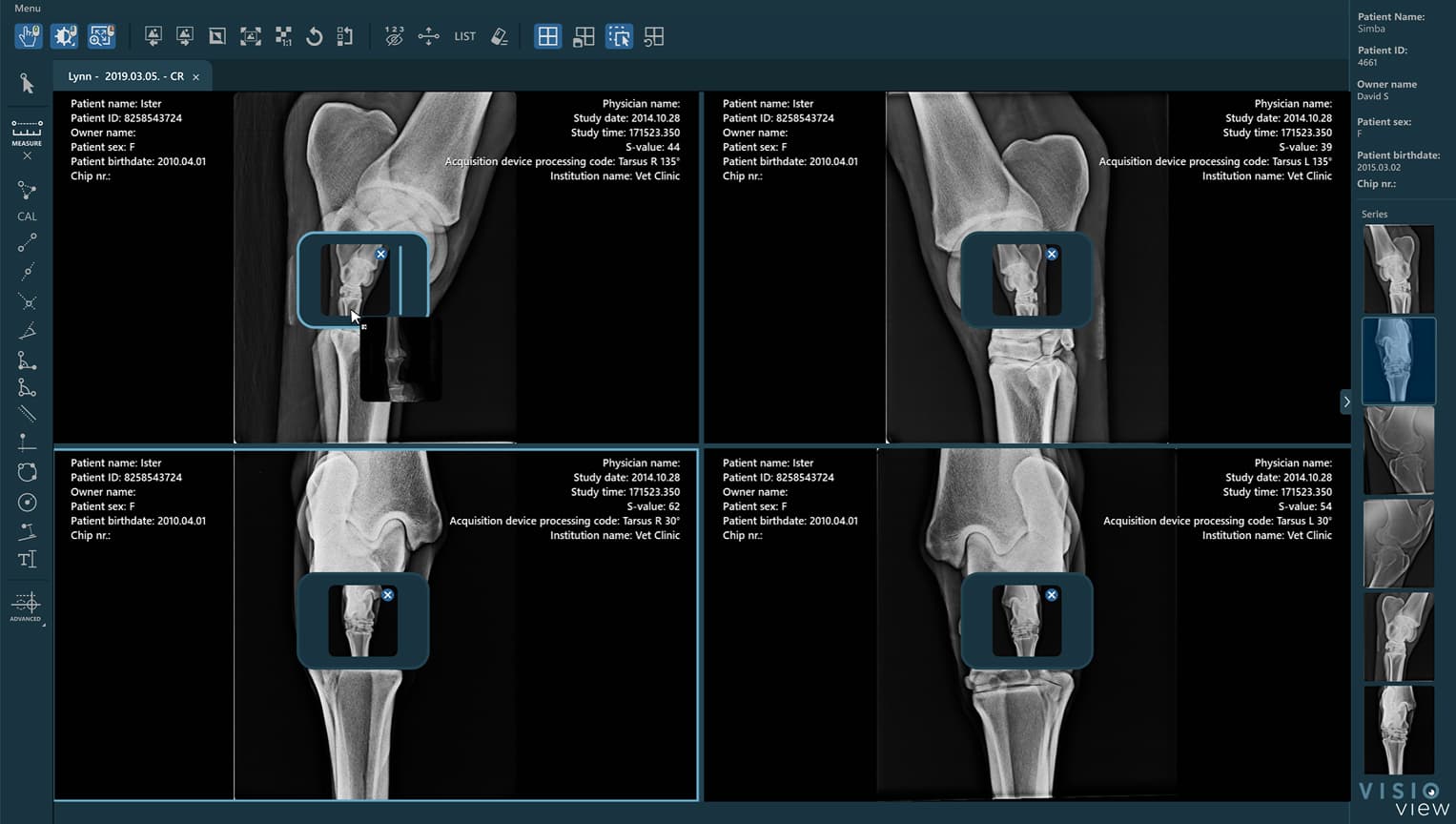 Wide range of modalities