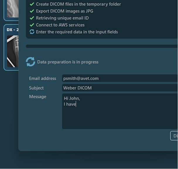 Compose and send your email